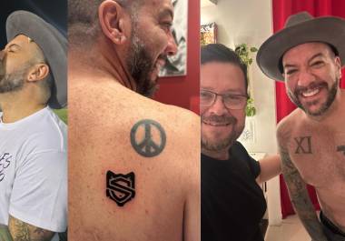 Celebración. Faisy compartió en redes sociales el proceso de su tatuaje tras el campeonato de Saltillo Soccer.