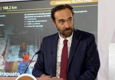 El primer tren para el tramo Saltillo-Nuevo Laredo arribará durante la segunda mitad del 2027.
