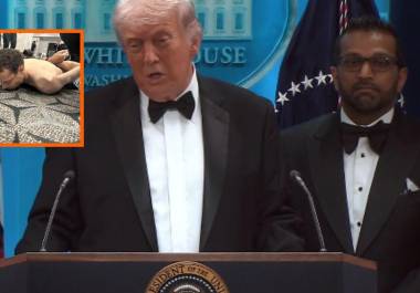 Elementos de seguridad y del Servicio Secreto detienen a presunto responsable del atentado