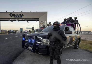 Corporaciones policiacas de Coahuila repelieron la agresión sobre la autopista Monterrey-Saltillo.