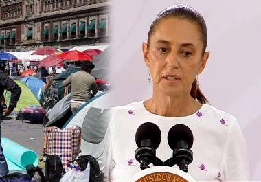 Claudia Sheinbaum descartó desalojar a la CNTE con fuerza pública y aseguró que su gobierno evitará confrontaciones para privilegiar el diálogo y la contención.