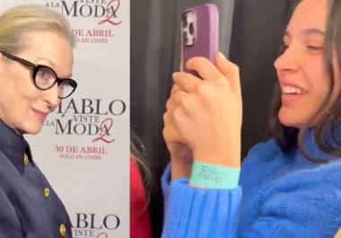 La visita de Meryl Streep y Anne Hathaway a la Ciudad de México desató furor, especialmente tras un momento viral con una fan que recreó una escena de “El diablo viste a la moda”
