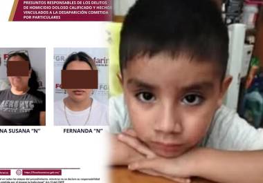 Daniel Maximiliano, de cuatro años, fue localizado sin vida en Xalapa. La Fiscalía detuvo a tres familiares y los investiga por homicidio y desaparición.
