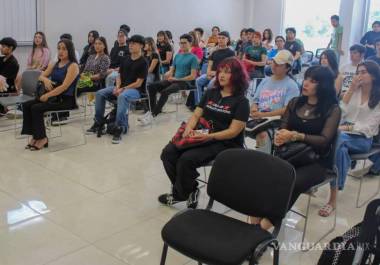 Estudiantes en un aula del nivel de Educación Superior en Coahuila, donde las mujeres representan más de un 51 por ciento del total.