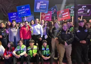 Simulacros y dinámicas buscan sensibilizar a estudiantes sobre riesgos al conducir.