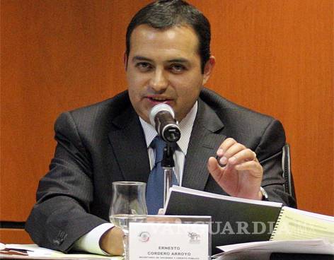 La recuperación económica se debe a la política fiscal: Cordero