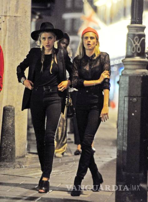 $!‘NRDA’: les niegan la entrada a un antro a Margot Robbie, Amber Heard y Cara Delevingne