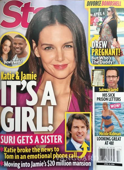 $!¿Está Katie Holmes embarazada de Jamie Foxx?