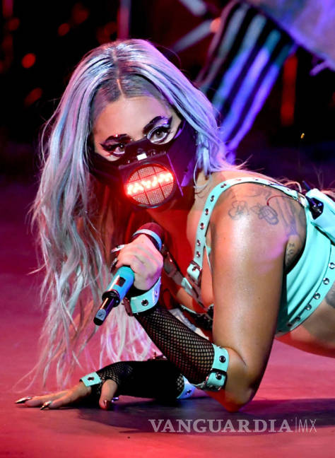 $!Lady Gaga reivindica los cubrebocas... ¡Y tiene los modelos más originales!