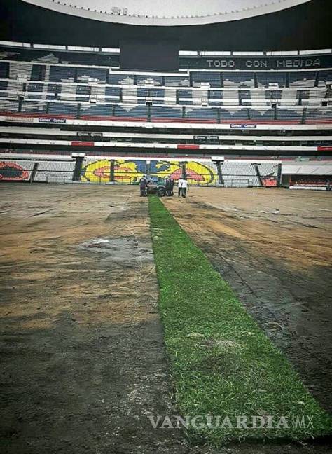 $!Estadio Azteca tendrá pasto de primer nivel para el próximo torneo