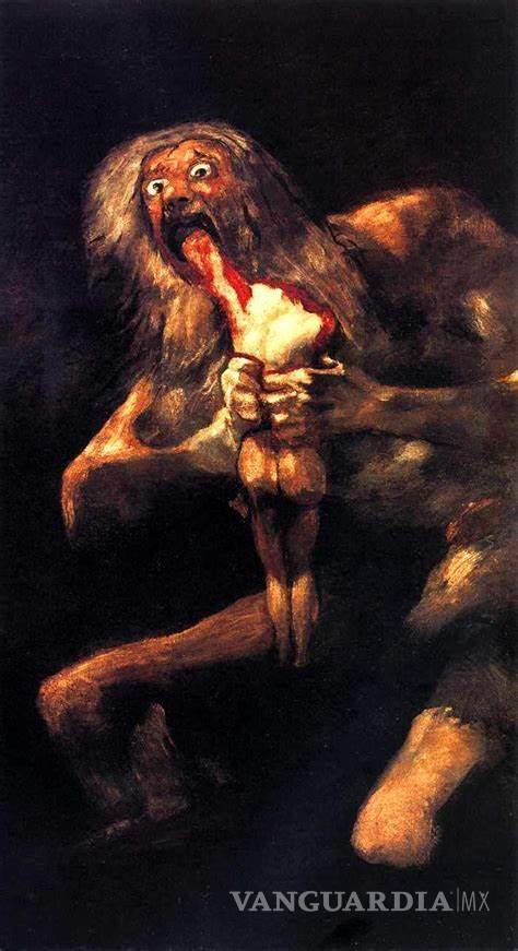 $!Saturno devorando a su hijo. Goya. Museo del Prado, Madrid.