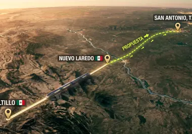 En Texas hay liderazgos que han planteado la necesidad de extender el tren de Nuevo Laredo a San Antonio.
