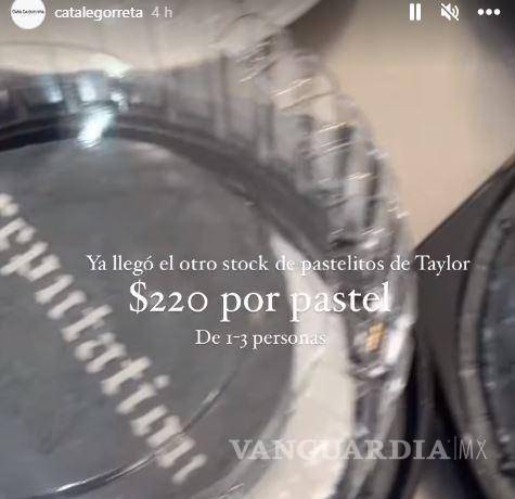 $!De acuerdo a la cuenta en Instagram los pasteles son para 1 a 3 personas.