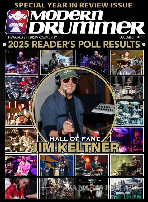 $!Paulina Villarreal, de The Warning, es nombrada la Mejor Baterista de Rock 2025 por Modern Drummer