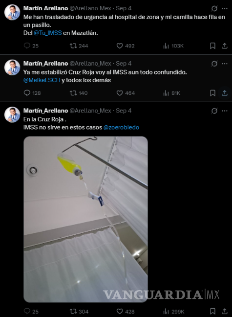 $!Fallece el periodista Martín Arellano tras reportar síntomas de infarto y poca atención en el IMSS de Mazatlán