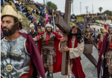 En su 50ava. representación, el Vía crucis del Ojo de Agua espera la asistencia de 15 mil personas, este viernes a partir de las 15:00 horas.