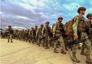 En un comunicado, la Defensa informó que estas acciones tienen por objeto impulsar el cumplimiento de la Estrategia Nacional de Seguridad Pública, las misiones y tareas encomendadas a esta dependencia del Ejecutivo Federal.