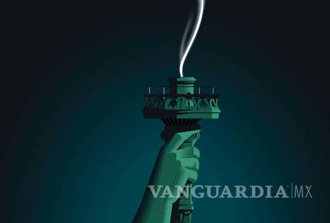 Por Trump, The New Yorker 'apaga' la antorcha de la Estatua de la Libertad