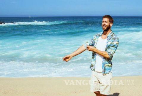Calvin Harris de vacaciones en México