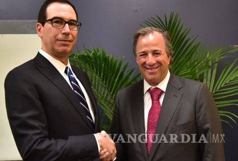 José Antonio Meade se reúne con secretario del Tesoro de EU