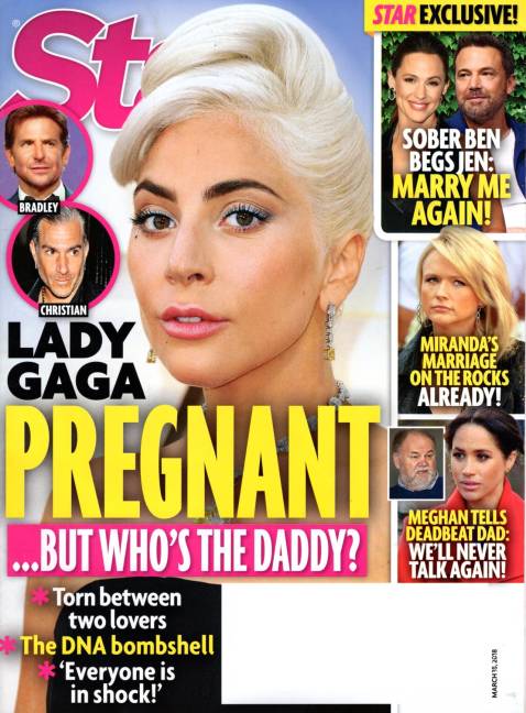 $!Lady Gaga… ¿Embarazada de Bradley Cooper?