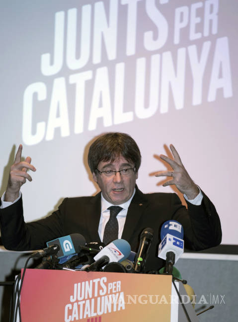 $!Puigdemont llama a ratificar independencia en elecciones