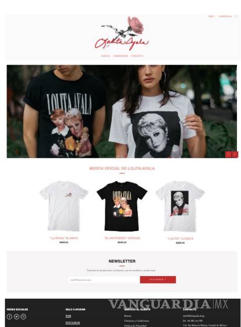 $!¡Toma mi dinero! Lolita Ayala lanza línea de ropa para apoyar a su fundación Sólo por Ayudar