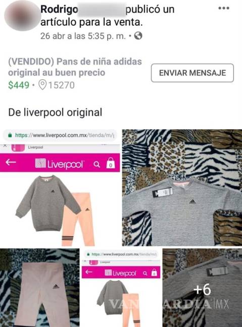 $!Vendía ropa robada de Liverpool en Facebook, lo detienen