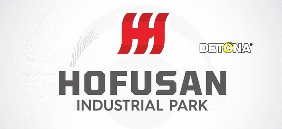 Logotipo del Parque industrial Hofusan.
