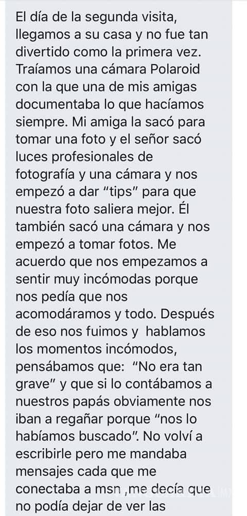 $!Esto dice la denuncia anónima que habría provocado el suicidio de integrante de Botellita de Jerez