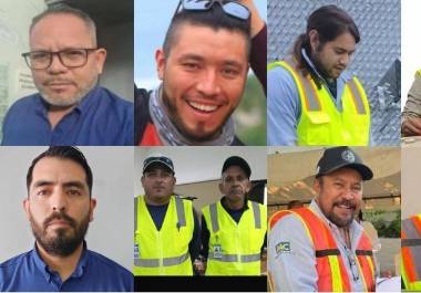 A partir de este domingo se fortaleció el operativo para localizar a los trabajadores.