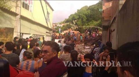 $!Deslave en Brasil deja al menos 3 muertos y 9 heridos