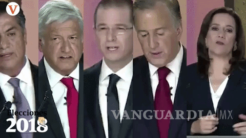 $!Así fue el primer debate entre candidatos a la Presidencia de México