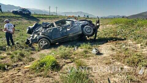 $!Accidentes en carreteras de Coahuila y Nuevo León dejan un hombre y un menor de edad muertos
