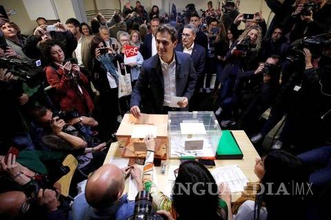 $!Candidatos a la presidencia de España votan sin contratiempos