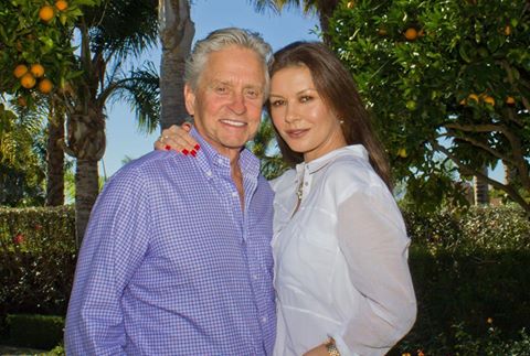 $!Michael Douglas y Catherine Zeta-Jones celebran Día de Gracias en México