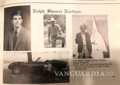 $!Piden la renuncia de gobernador de Virginia por foto 'racista'