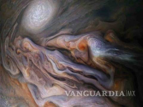 $!NASA publica nuevas imágenes de la atmósfera de Júpiter