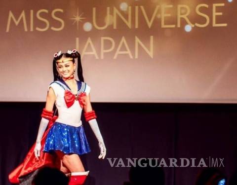 $!Con traje de Sailor Moon representará a Japón en Miss Universo
