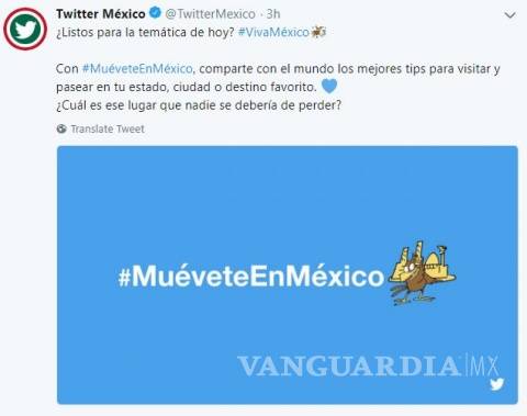 $!Twitter lanza cuenta oficial de México y lo celebra con hashtags