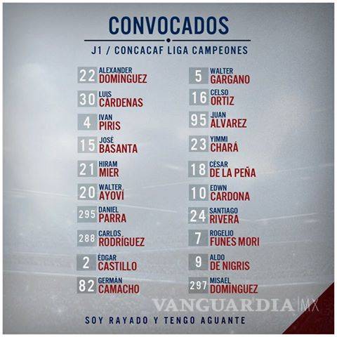 $!Saltillense es convocado para la Concachampions con Rayados