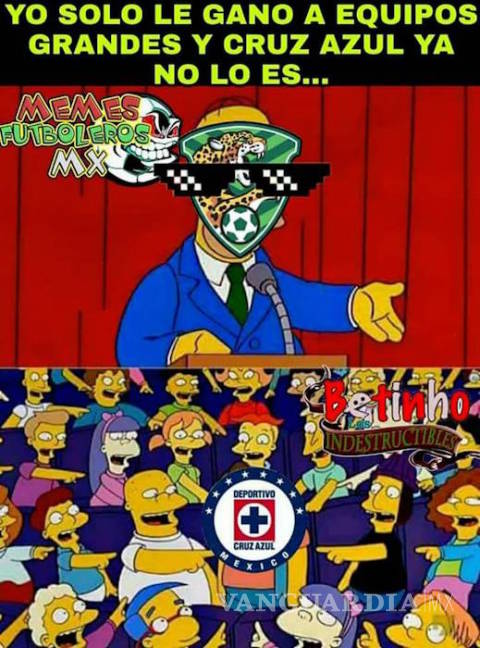 $!Chivas y Cruz Azul acaparan los memes de la Jornada 9