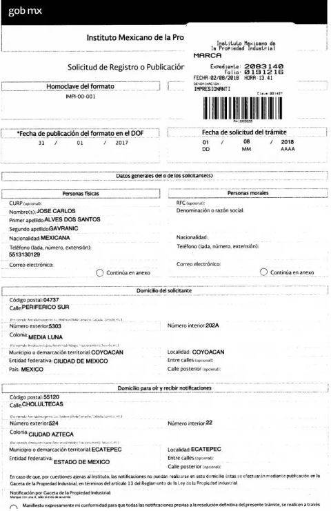 $!Zague y su 'impresionanti' serán marca registrada