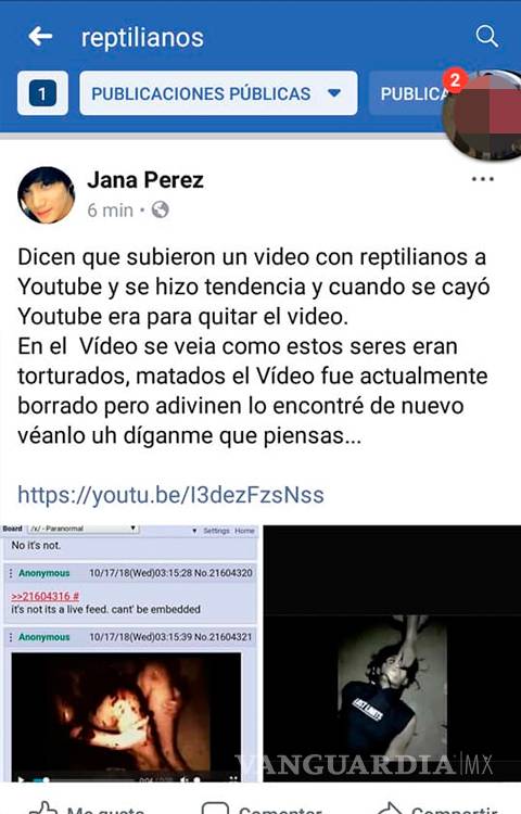 $!YouTube se cayó por videos que revelan existencia de 'reptilianos', aseguran
