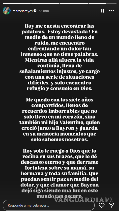 $!Marcela Reyes, exesposa de B-King, denuncia amenazas contra ella y su hijo