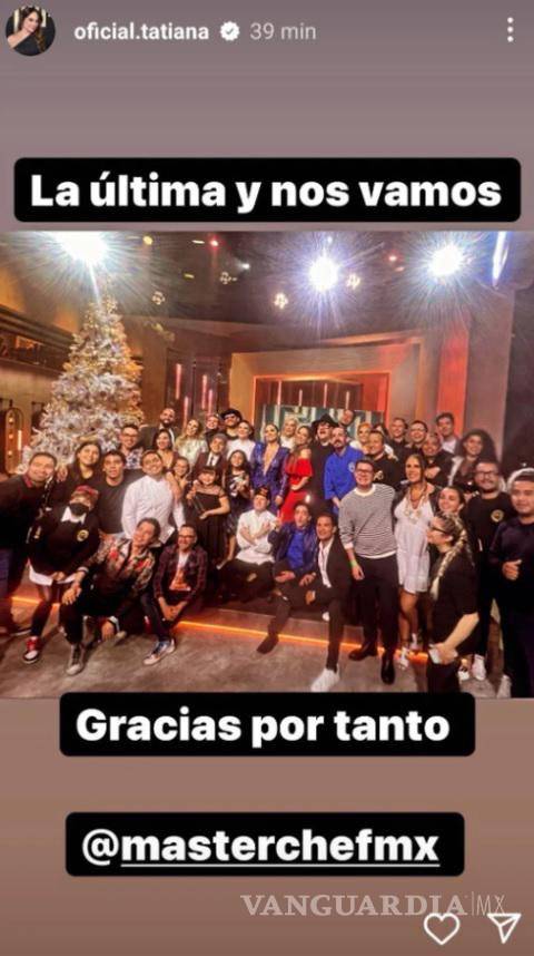 $!Tatiana publicó una foto donde aparecen los finalistas vestidos con filipina.