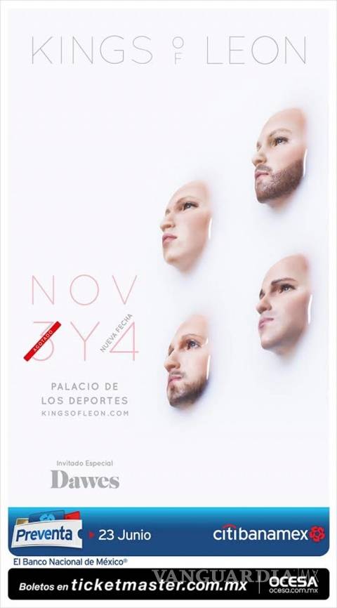 $!Kings of Leon anuncia segundo concierto en CDMX