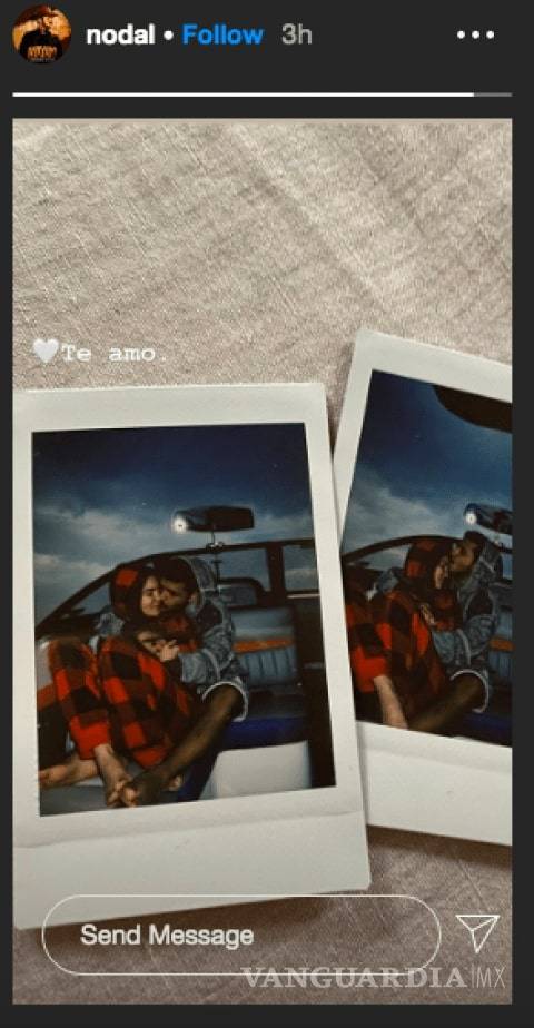 $!¡Belinda y Christian Nodal juntos! Confirman relación en redes sociales