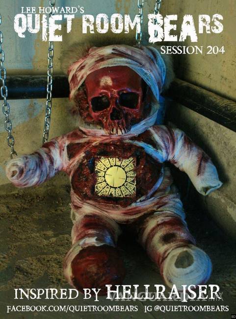 $!Vean estos osos inspirados en la franquicia de “Hellraiser”