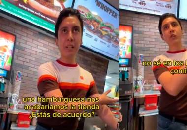 Gerente de Burger King que llamó ‘muerto de hambre’ a cliente se defiende